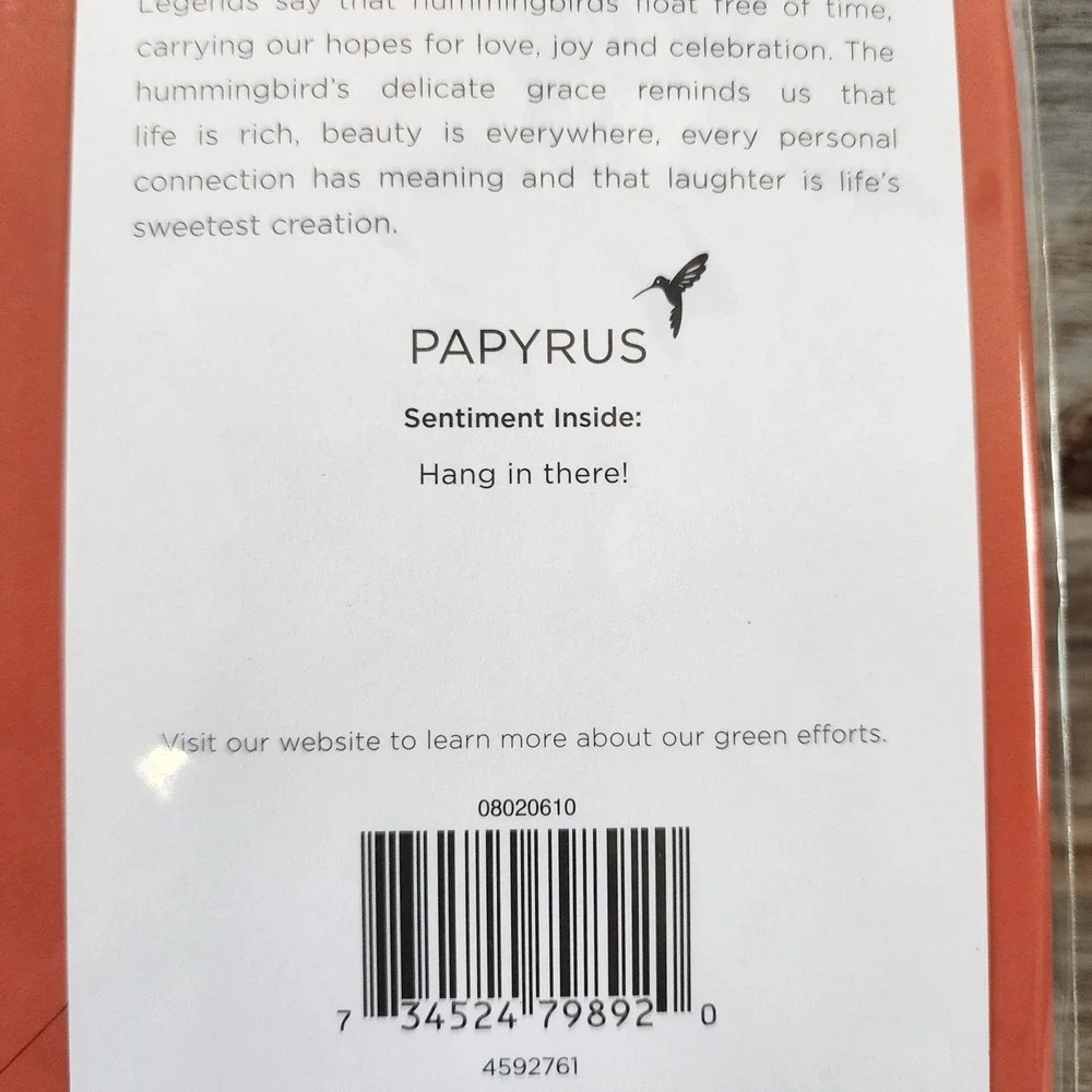 Papyrus greeting card